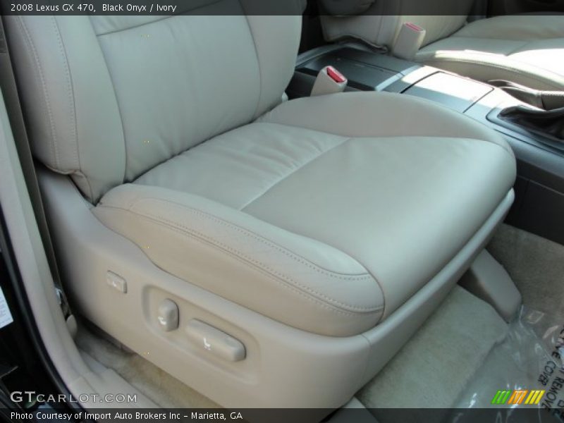 Black Onyx / Ivory 2008 Lexus GX 470