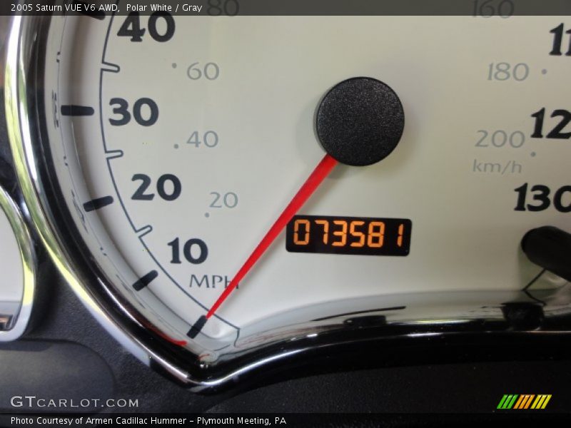 Polar White / Gray 2005 Saturn VUE V6 AWD