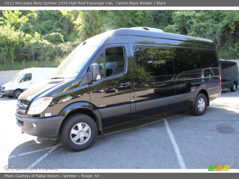 Carbon Black Metallic / Black 2011 Mercedes-Benz Sprinter 2500 High Roof Passenger Van