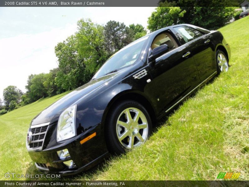 Black Raven / Cashmere 2008 Cadillac STS 4 V6 AWD