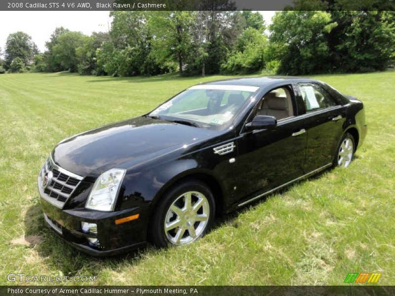 Black Raven / Cashmere 2008 Cadillac STS 4 V6 AWD
