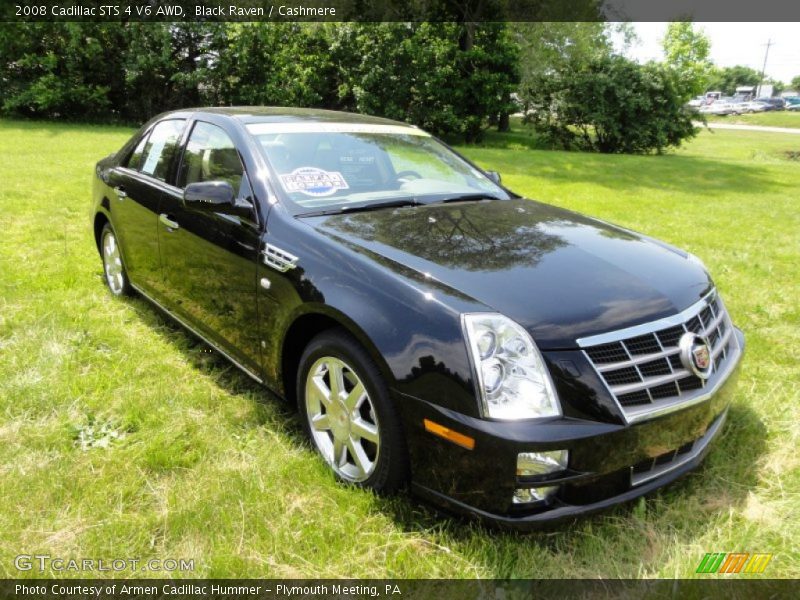 Black Raven / Cashmere 2008 Cadillac STS 4 V6 AWD