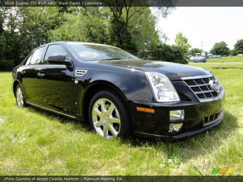 Black Raven / Cashmere 2008 Cadillac STS 4 V6 AWD