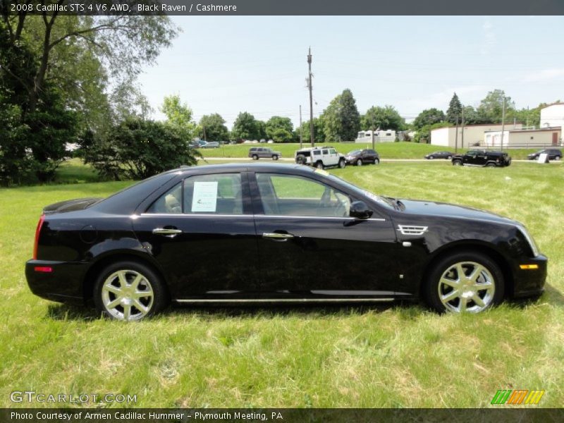 Black Raven / Cashmere 2008 Cadillac STS 4 V6 AWD