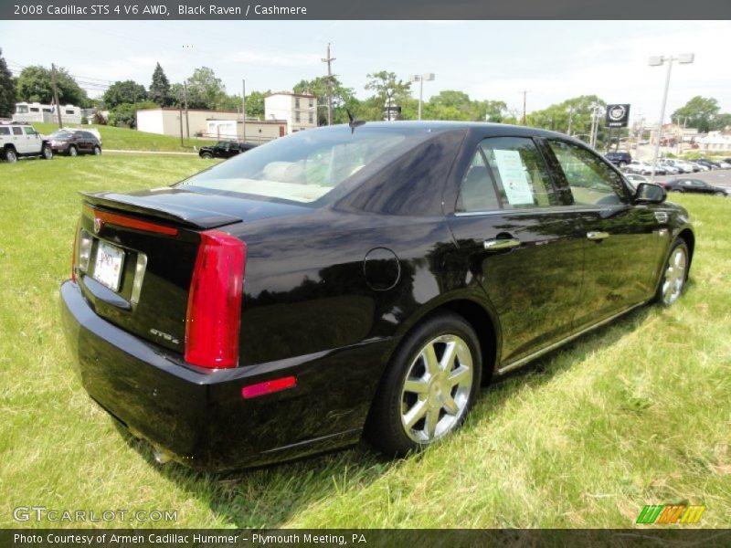 Black Raven / Cashmere 2008 Cadillac STS 4 V6 AWD