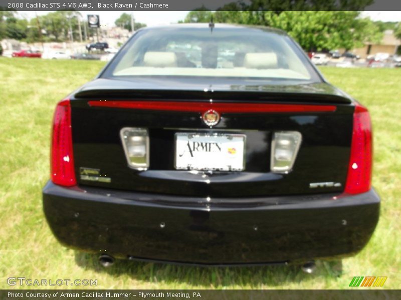 Black Raven / Cashmere 2008 Cadillac STS 4 V6 AWD