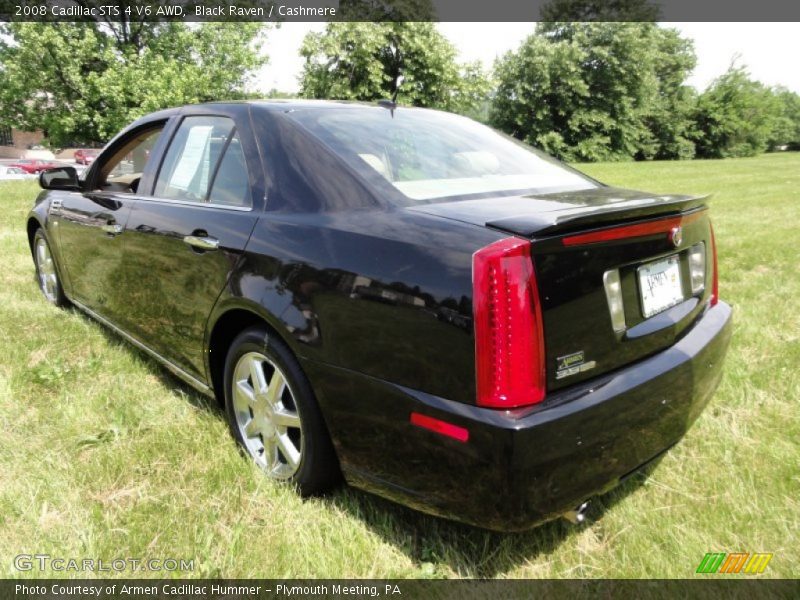 Black Raven / Cashmere 2008 Cadillac STS 4 V6 AWD