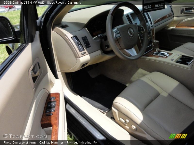 Black Raven / Cashmere 2008 Cadillac STS 4 V6 AWD