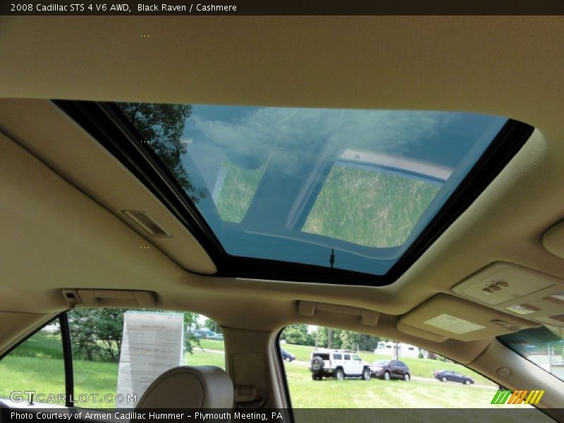 Black Raven / Cashmere 2008 Cadillac STS 4 V6 AWD