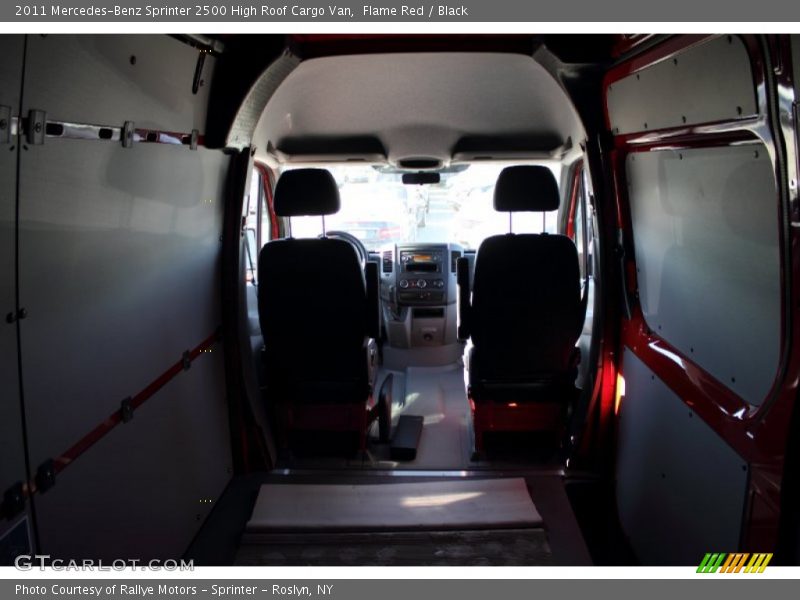 Flame Red / Black 2011 Mercedes-Benz Sprinter 2500 High Roof Cargo Van