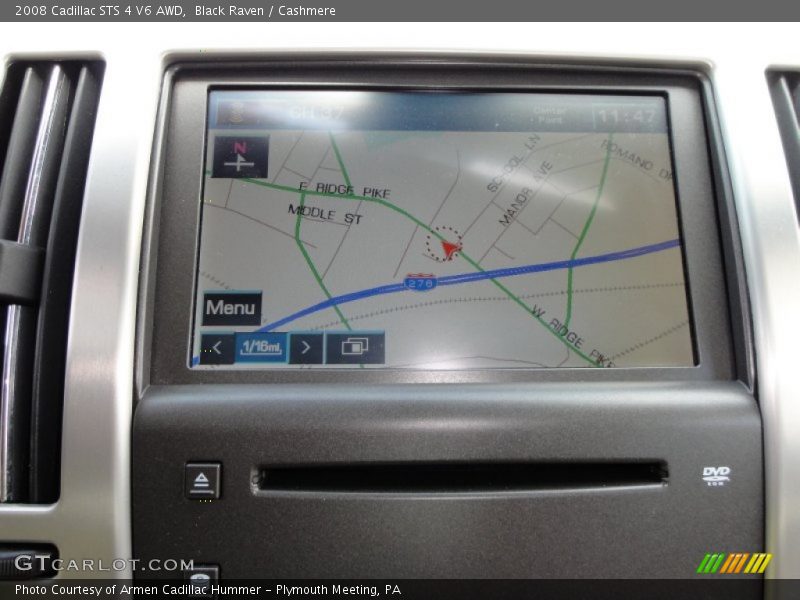 Navigation of 2008 STS 4 V6 AWD