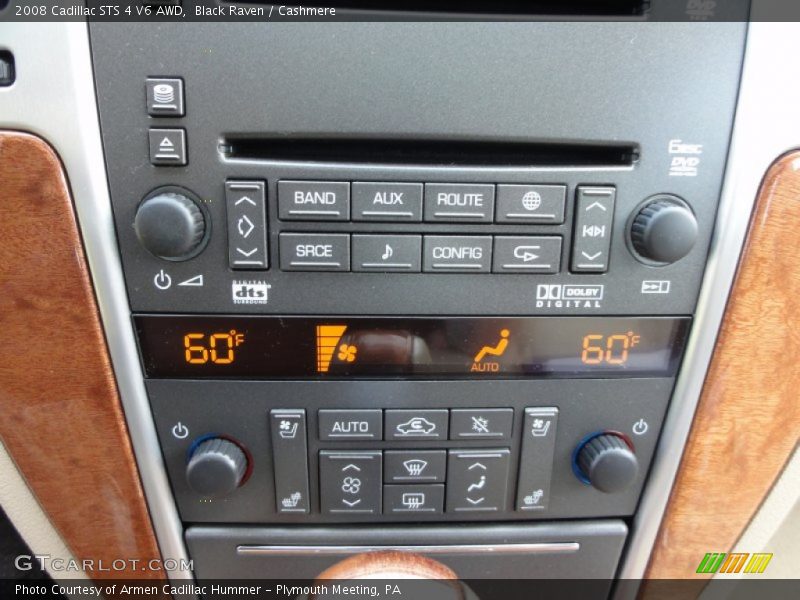 Controls of 2008 STS 4 V6 AWD