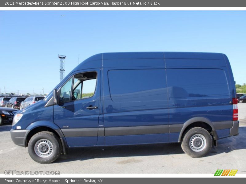 Jasper Blue Metallic / Black 2011 Mercedes-Benz Sprinter 2500 High Roof Cargo Van