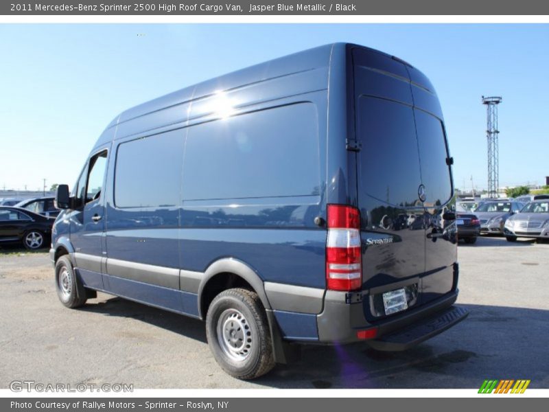 Jasper Blue Metallic / Black 2011 Mercedes-Benz Sprinter 2500 High Roof Cargo Van