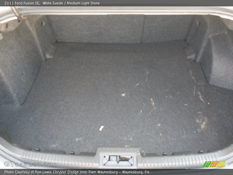White Suede / Medium Light Stone 2011 Ford Fusion SE