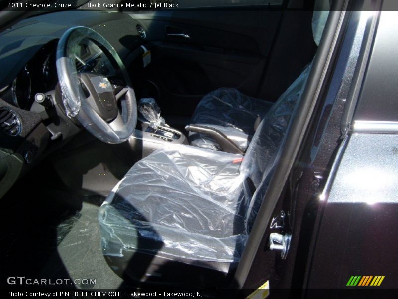 Black Granite Metallic / Jet Black 2011 Chevrolet Cruze LT