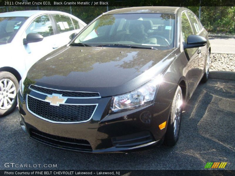 Black Granite Metallic / Jet Black 2011 Chevrolet Cruze ECO