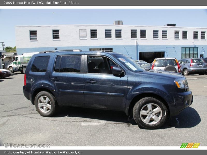 Bali Blue Pearl / Black 2009 Honda Pilot EX 4WD