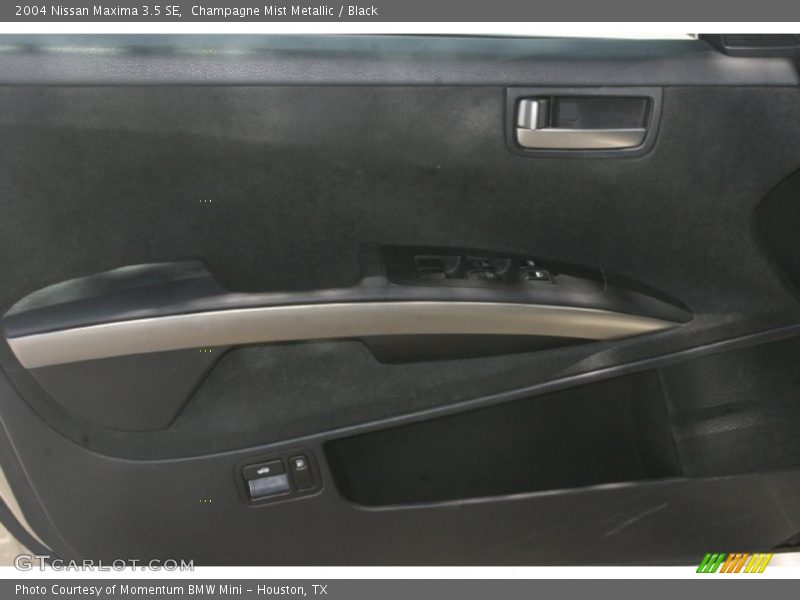 Champagne Mist Metallic / Black 2004 Nissan Maxima 3.5 SE