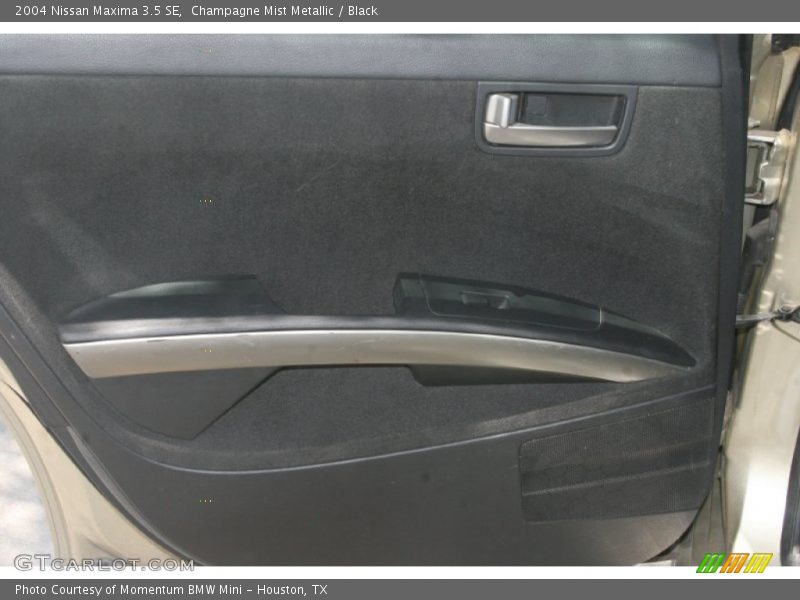 Champagne Mist Metallic / Black 2004 Nissan Maxima 3.5 SE