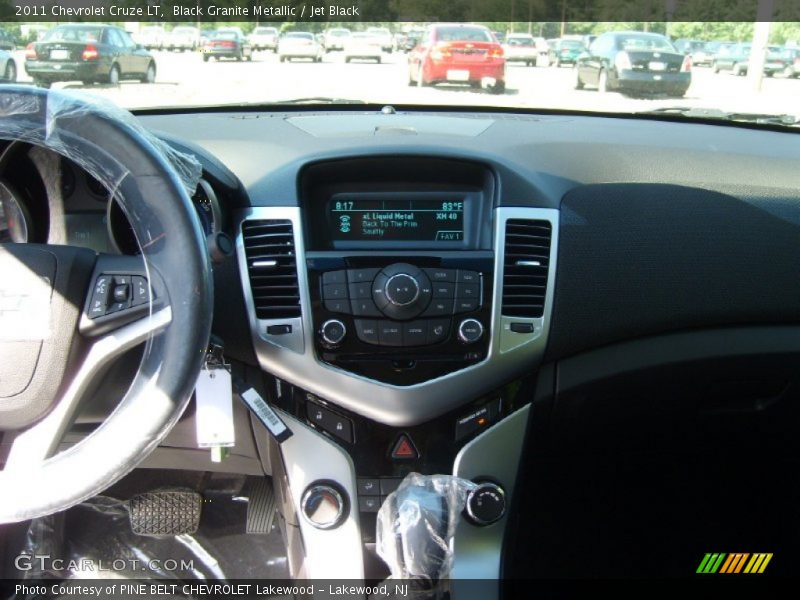 Black Granite Metallic / Jet Black 2011 Chevrolet Cruze LT