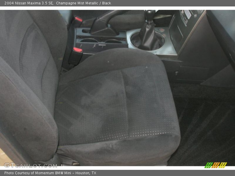 Champagne Mist Metallic / Black 2004 Nissan Maxima 3.5 SE