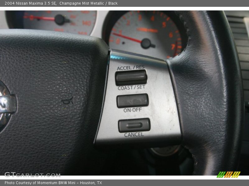 Champagne Mist Metallic / Black 2004 Nissan Maxima 3.5 SE