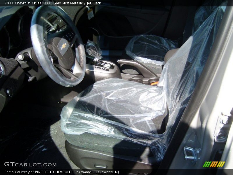 Gold Mist Metallic / Jet Black 2011 Chevrolet Cruze ECO