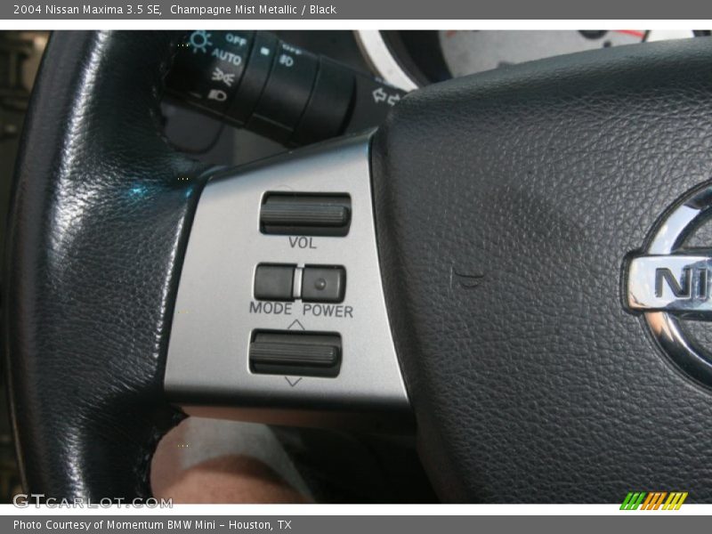 Champagne Mist Metallic / Black 2004 Nissan Maxima 3.5 SE