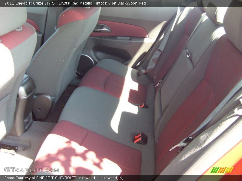 Crystal Red Metallic Tintcoat / Jet Black/Sport Red 2011 Chevrolet Cruze LT/RS