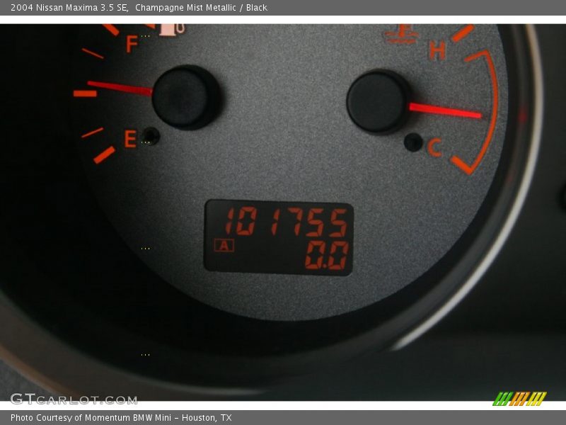 Champagne Mist Metallic / Black 2004 Nissan Maxima 3.5 SE