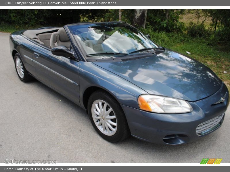 Front 3/4 View of 2002 Sebring LX Convertible