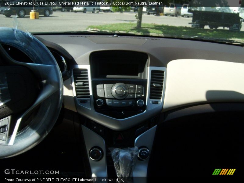 Crystal Red Metallic Tintcoat / Cocoa/Light Neutral Leather 2011 Chevrolet Cruze LT/RS