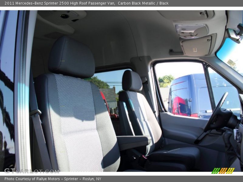 Carbon Black Metallic / Black 2011 Mercedes-Benz Sprinter 2500 High Roof Passenger Van