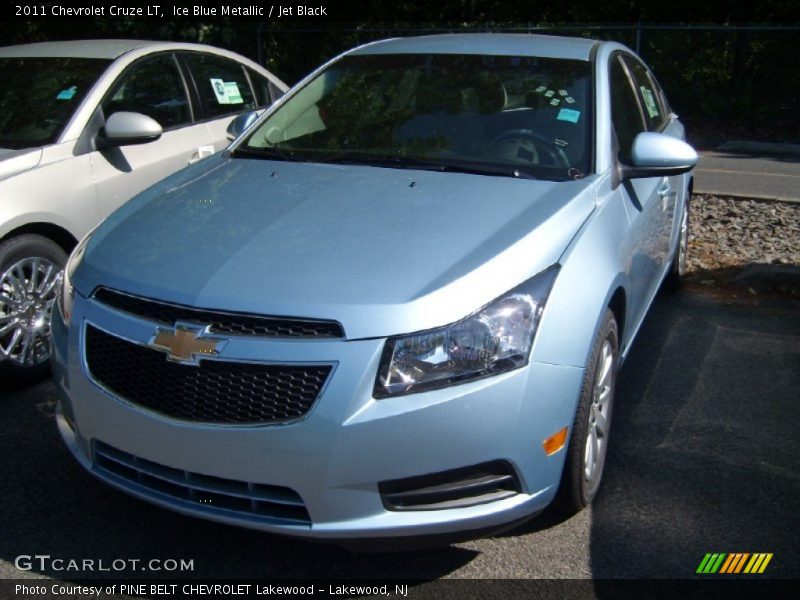 Ice Blue Metallic / Jet Black 2011 Chevrolet Cruze LT