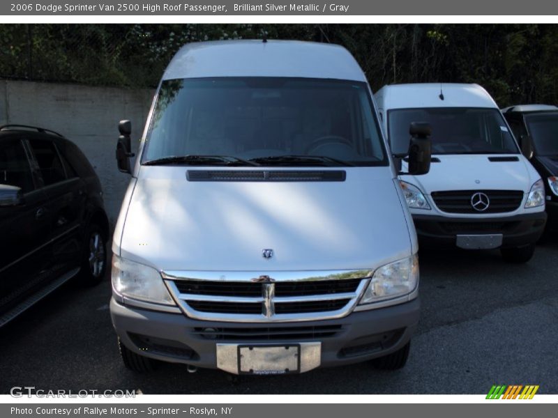 Brilliant Silver Metallic / Gray 2006 Dodge Sprinter Van 2500 High Roof Passenger