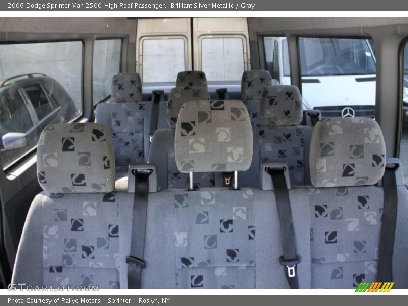  2006 Sprinter Van 2500 High Roof Passenger Gray Interior