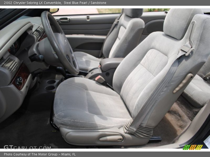  2002 Sebring LX Convertible Sandstone Interior
