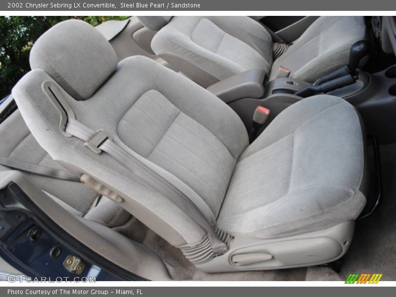  2002 Sebring LX Convertible Sandstone Interior