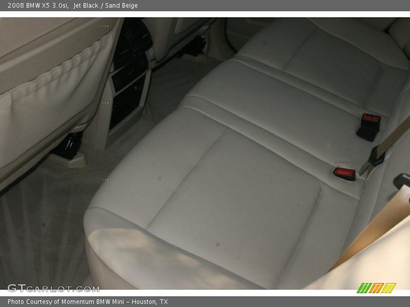 Jet Black / Sand Beige 2008 BMW X5 3.0si