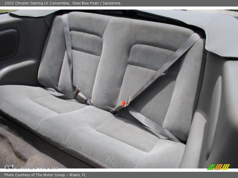  2002 Sebring LX Convertible Sandstone Interior