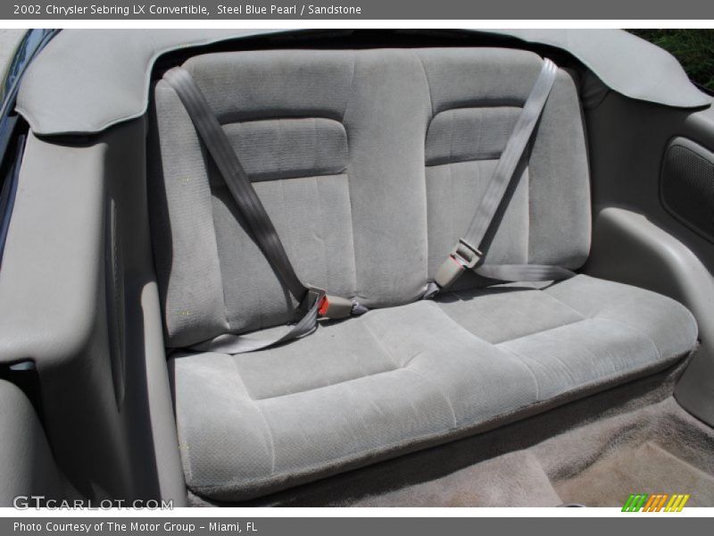  2002 Sebring LX Convertible Sandstone Interior