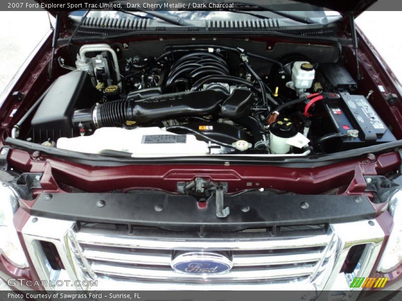  2007 Explorer Sport Trac Limited Engine - 4.6 Liter SOHC 24 Valve VVT V8