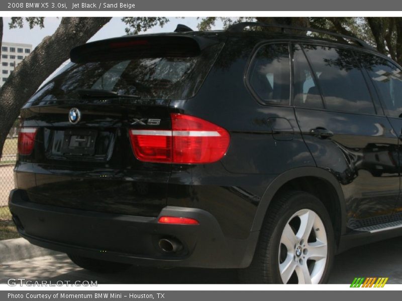 Jet Black / Sand Beige 2008 BMW X5 3.0si