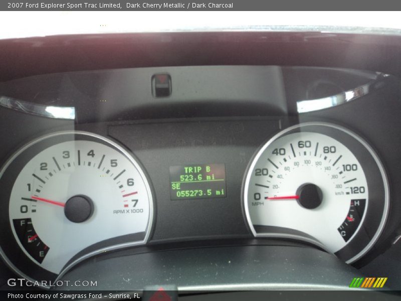  2007 Explorer Sport Trac Limited Limited Gauges