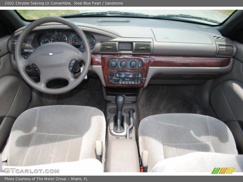 Dashboard of 2002 Sebring LX Convertible