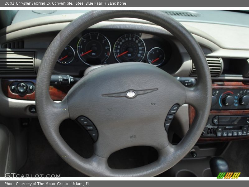  2002 Sebring LX Convertible Steering Wheel