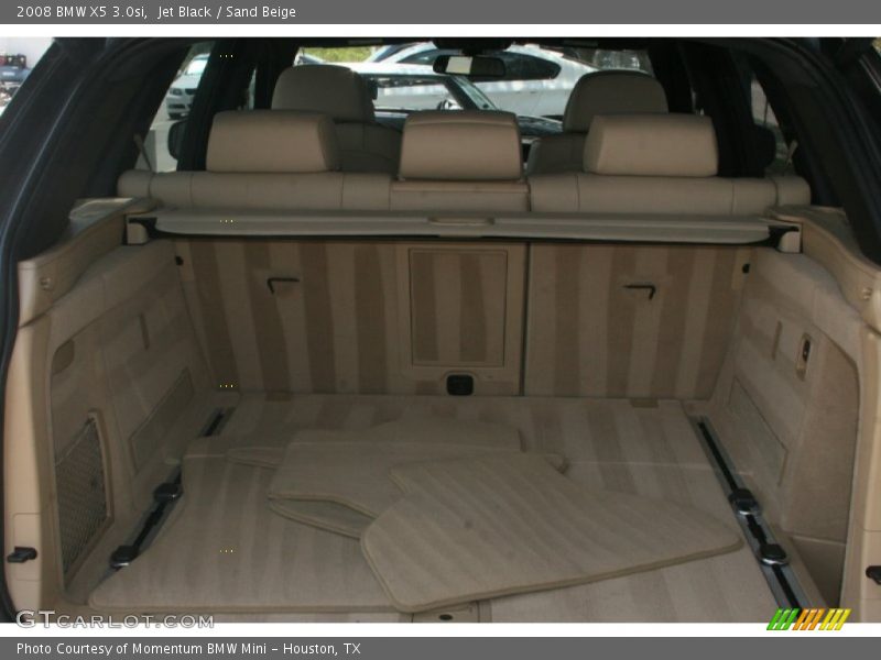 Jet Black / Sand Beige 2008 BMW X5 3.0si