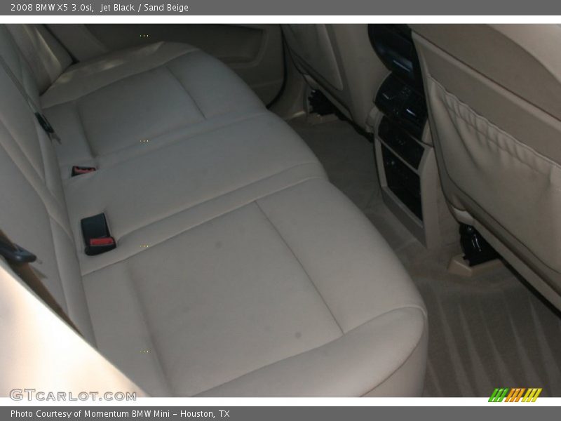 Jet Black / Sand Beige 2008 BMW X5 3.0si