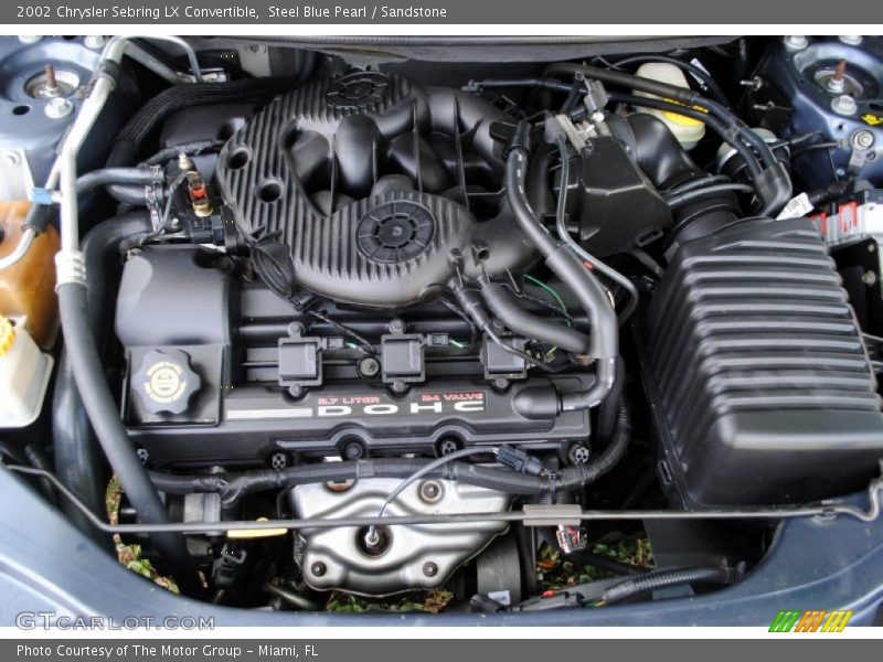  2002 Sebring LX Convertible Engine - 2.7 Liter DOHC 24-Valve V6